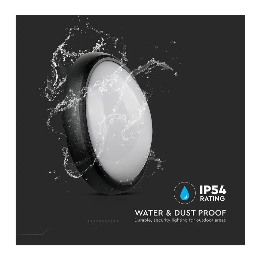 LED Venkovní stropní svítidlo LED/12W/230V IP54