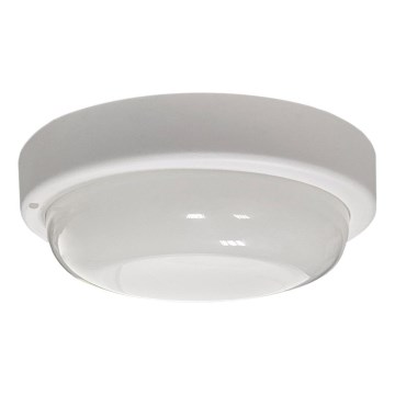 LED Venkovní stropní svítidlo LED/15W/230V 4200K pr. 15,5 cm IP64 bílá
