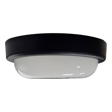 LED Venkovní stropní svítidlo LED/15W/230V 4200K pr. 15,5 cm IP64 černá