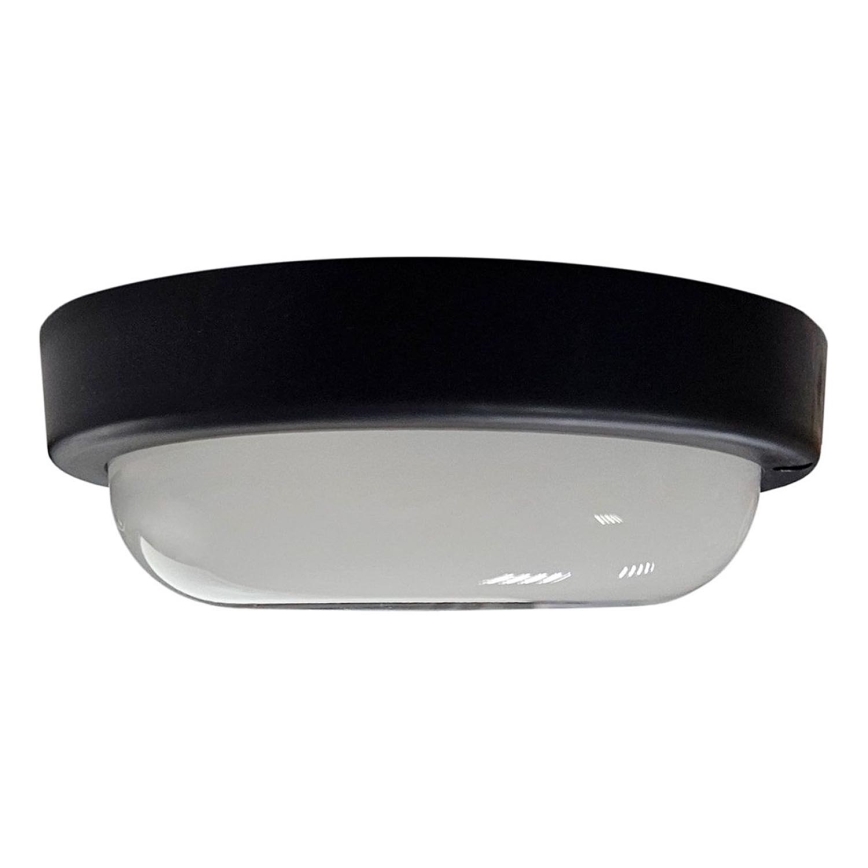 LED Venkovní stropní svítidlo LED/15W/230V 4200K pr. 15,5 cm IP64 černá