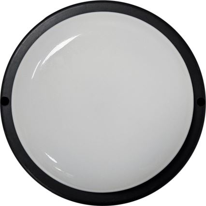 LED Venkovní stropní svítidlo LED/15W/230V 4200K pr. 15,5 cm IP64 černá