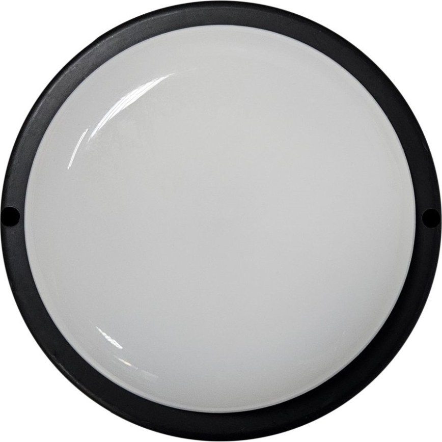 LED Venkovní stropní svítidlo LED/15W/230V 4200K pr. 15,5 cm IP64 černá