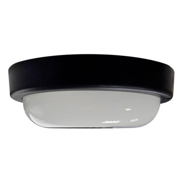 LED Venkovní stropní svítidlo LED/8W/230V 4200K pr. 14 cm IP64 černá