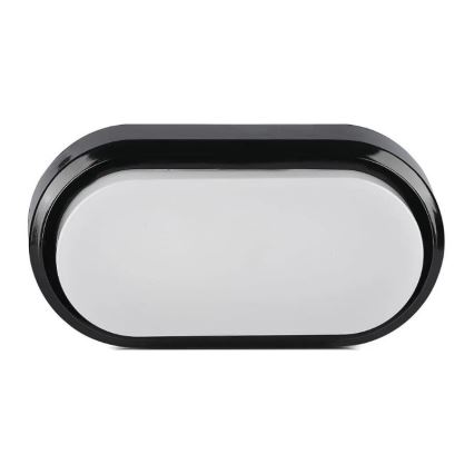 LED Venkovní stropní svítidlo LED/8W/230V IP54 černá