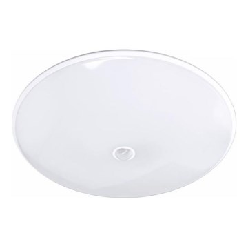 LED Venkovní stropní svítidlo se senzorem VISTA LED/15W/230V pr. 26 cm IP54 bílá