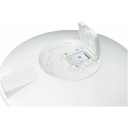 LED Venkovní stropní svítidlo se senzorem VISTA LED/15W/230V pr. 26 cm IP54 bílá