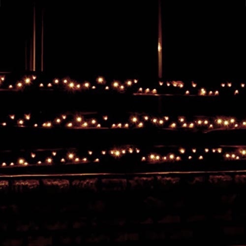 LED Venkovní světelný řetěz 70m 1000xLED/0,06W/230V teplá bílá IP44
