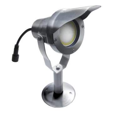 LED Venkovní svítidlo EASY CONNECT 1xGU10/6,5W/230V IP67 matný chrom
