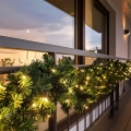 LED Venkovní vánoční dekorace GIRLANDA 80xLED/3xAA 500 cm IP44
