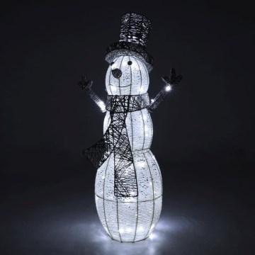 LED Venkovní vánoční dekorace LED/3,6W/230V/studená bílá 75 cm IP44 sněhulák