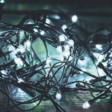 LED Venkovní vánoční řetěz 1000xLED/230V 8 funkcí 75 m IP44 studená bílá
