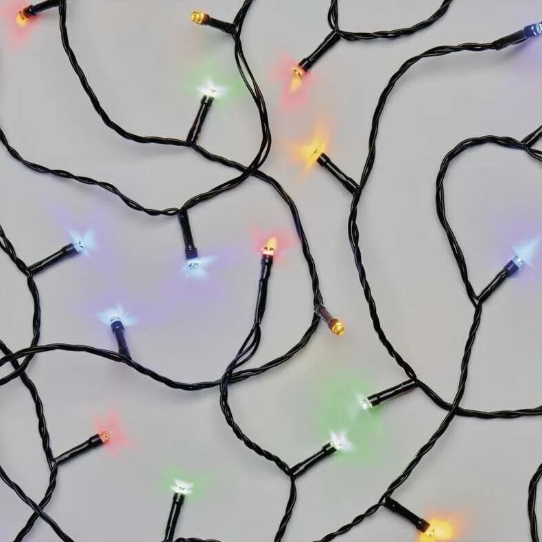 LED Venkovní vánoční řetěz 100xLED/10m IP44 multicolor