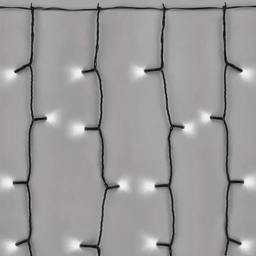 LED Venkovní vánoční řetěz 100xLED/1x2m IP44 studená bílá