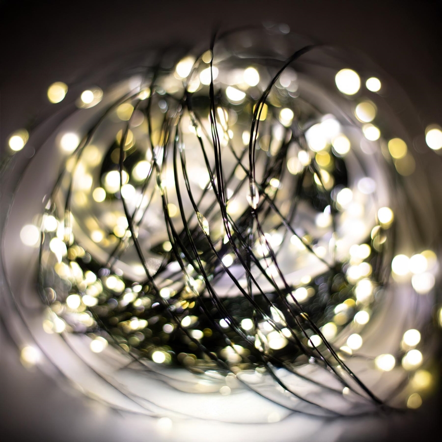 LED Venkovní vánoční řetěz 1500xLED/230V 8 funkcí 153 m IP44 teplá bílá + dálkové ovládání