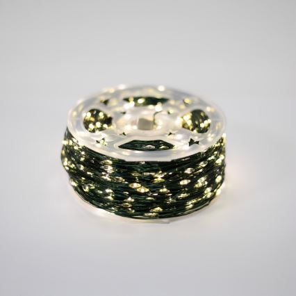 LED Venkovní vánoční řetěz 1500xLED/230V 8 funkcí 153 m IP44 teplá bílá + dálkové ovládání