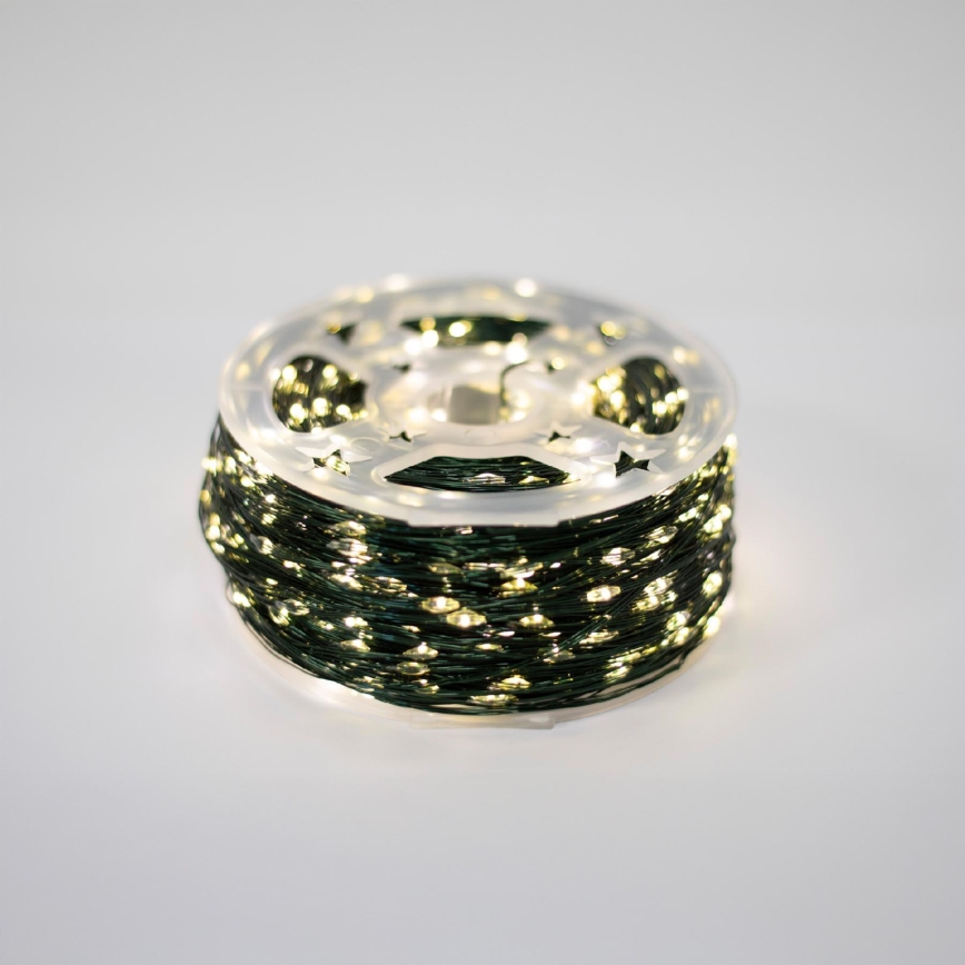 LED Venkovní vánoční řetěz 1500xLED/230V 8 funkcí 153 m IP44 teplá bílá + dálkové ovládání