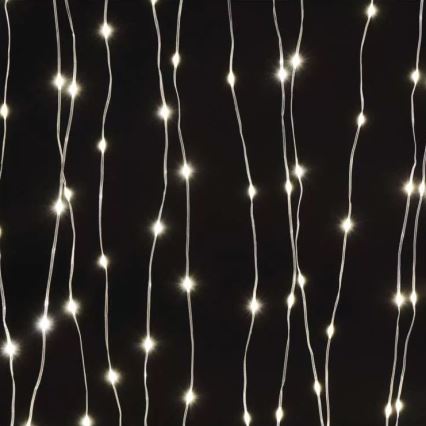 LED Venkovní vánoční řetěz 180xLED/8 funkcí 6,7 m IP44 teplá bílá