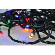 LED Venkovní vánoční řetěz 200xLED/8 funkcí IP44 25m multicolor
