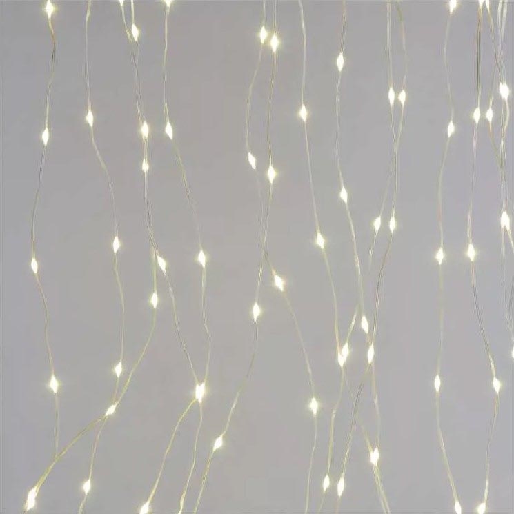 LED Venkovní vánoční řetěz 400xLED/8 funkcí 7,9 m IP44 teplá bílá