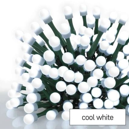 LED Venkovní vánoční řetěz 480xLED/8 funkcí 53m studená bílá IP44