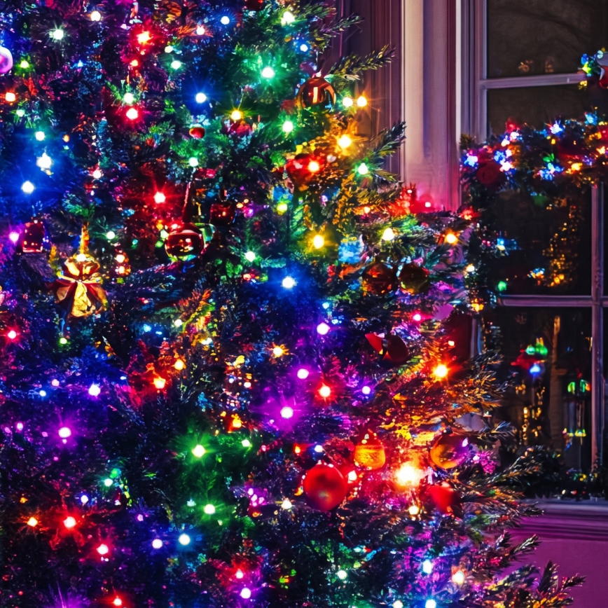 LED Venkovní vánoční řetěz 500xLED/230V 8+4 funkcí 40 m IP44 multicolor