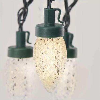 LED Venkovní vánoční řetěz 50xLED/8 funkcí 14,8 m IP44 teplá bílá