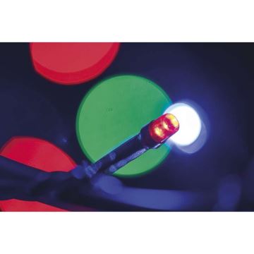 LED Venkovní vánoční řetěz CHAIN 100xLED 15m IP44 multicolor
