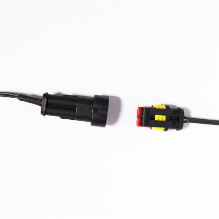LED Venkovní vánoční řetěz CONE FILAMENT 20xE10 19m čirá/teplá bílá IP44, Vyrobeno v ČR