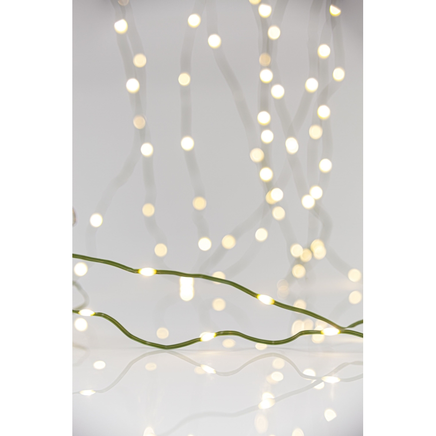 LED Venkovní vánoční řetěz LINE 700xLED/8 funkcí 40 m IP44 teplá bílá