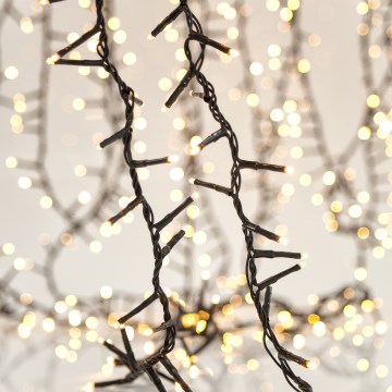 LED Venkovní vánoční řetěz SNAKE 1300xLED 31,16 m IP44 teplá bílá