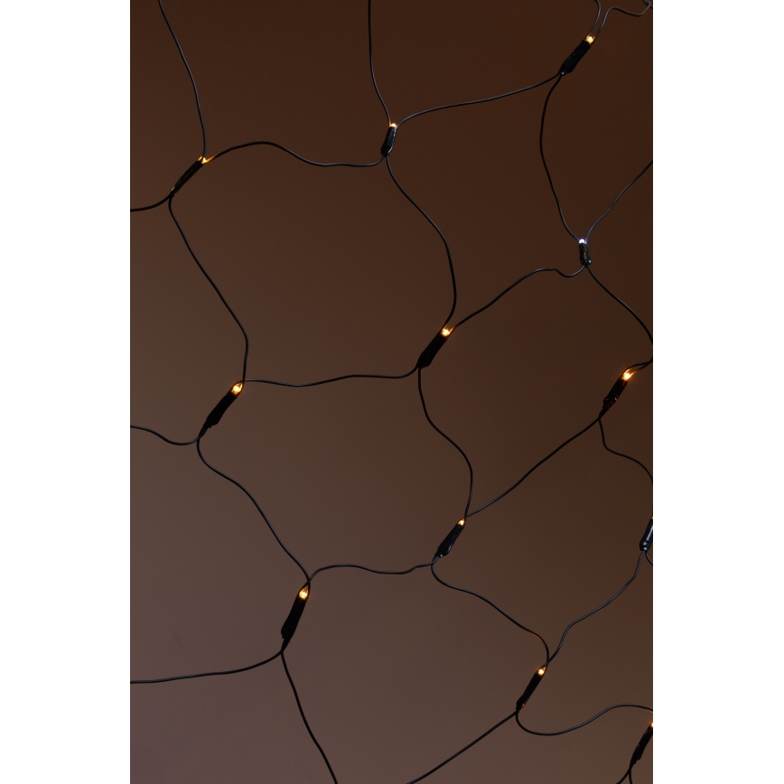LED Venkovní vánoční závěs NET 240xLED/7,2W/230V 1,5x2 m IP44 teplá bílá