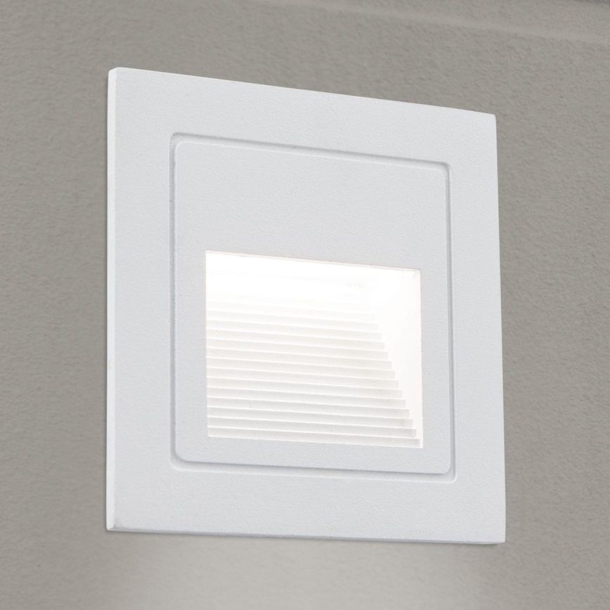 LED Vestavné svítidlo LORO LED/2W/230V IP65 bílá