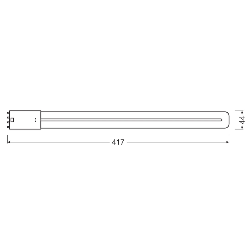 LED Zářivková trubice 2G11/18W/230V 4000K - Osram