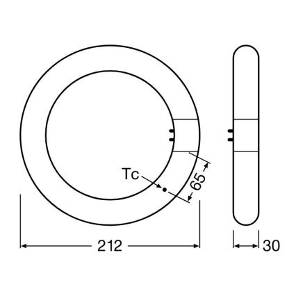 LED Zářivková trubice G10q/11W/230V 4000K - Osram