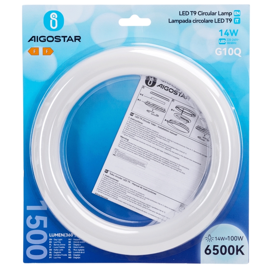 LED Zářivková trubice G10q/14W/230V 6500K - Aigostar