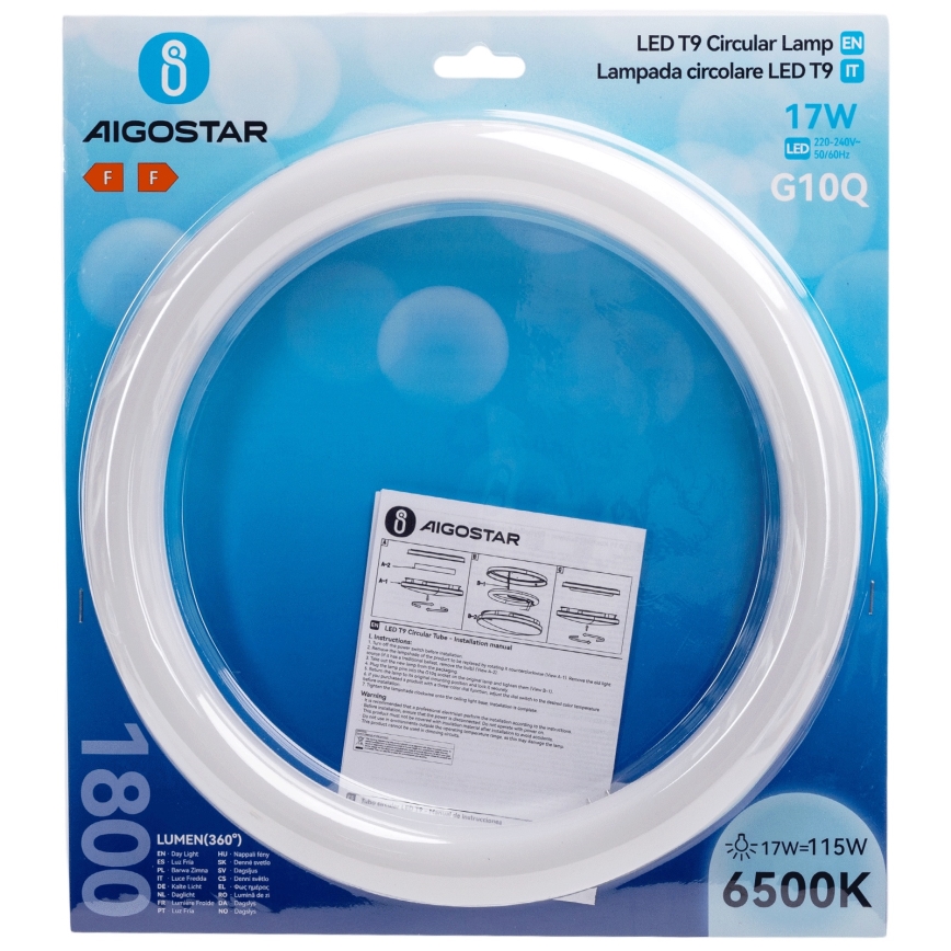 LED Zářivková trubice G10q/17W/230V 6500K - Aigostar