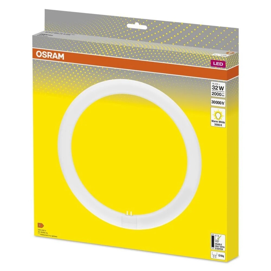 LED Zářivková trubice G10q/18,3W/230V 3000K - Osram