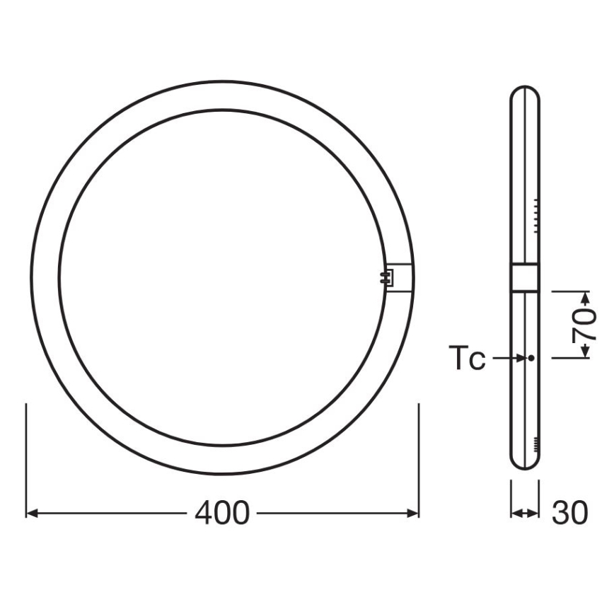 LED Zářivková trubice G10q/24W/230V 4000K - Osram