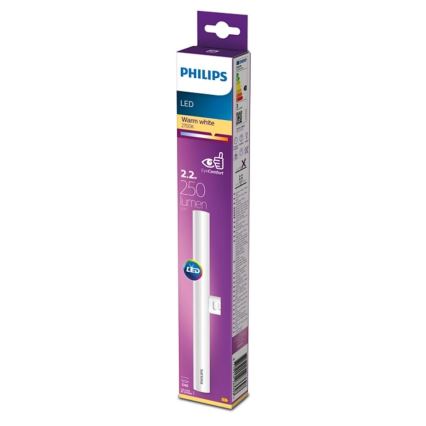 LED Zářivková trubice Philips S14D/2,2W/230V 2700K 30 cm