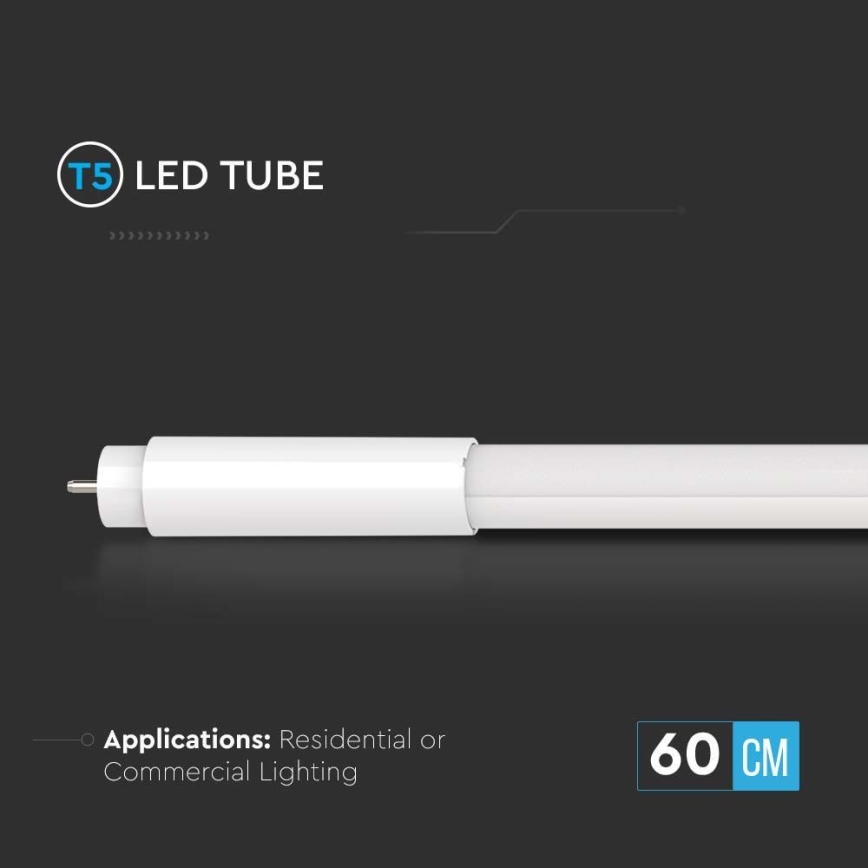 LED Zářivková trubice T5 G5/8W/230V 4000K 60 cm