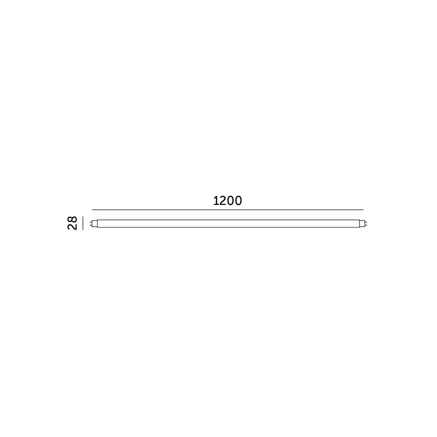 LED Zářivková trubice T8 G13/18W/230V 3000K 120 cm