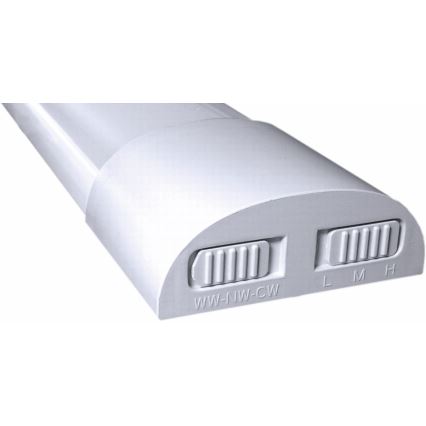 LED Stmívatelné zářivkové svítidlo DAISY RIBBON LED/20/30/40W/230V 3000/4300/6500K 120 cm bílá