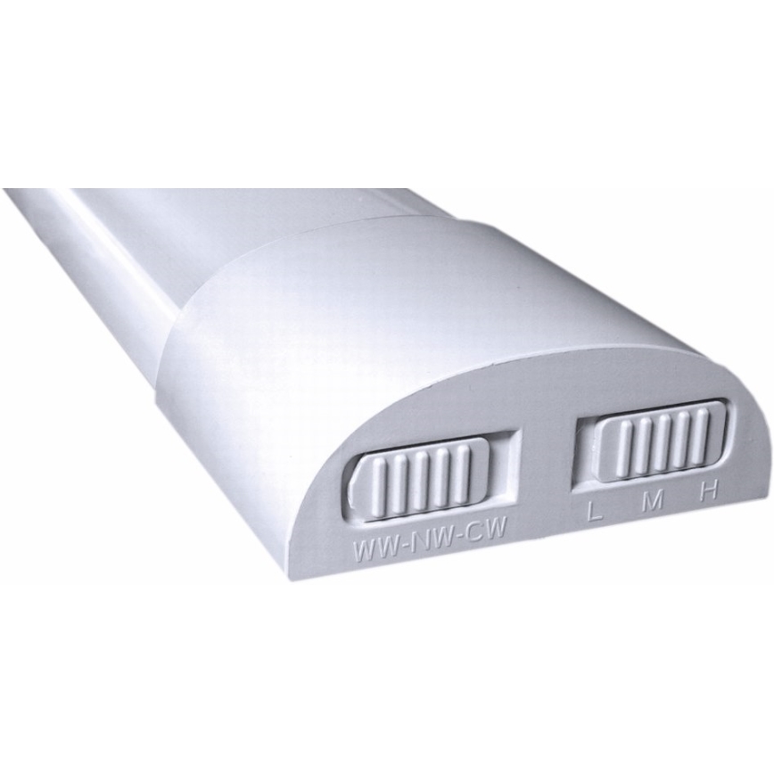 LED Stmívatelné zářivkové svítidlo DAISY RIBBON LED/20/30/40W/230V 3000/4300/6500K 120 cm bílá