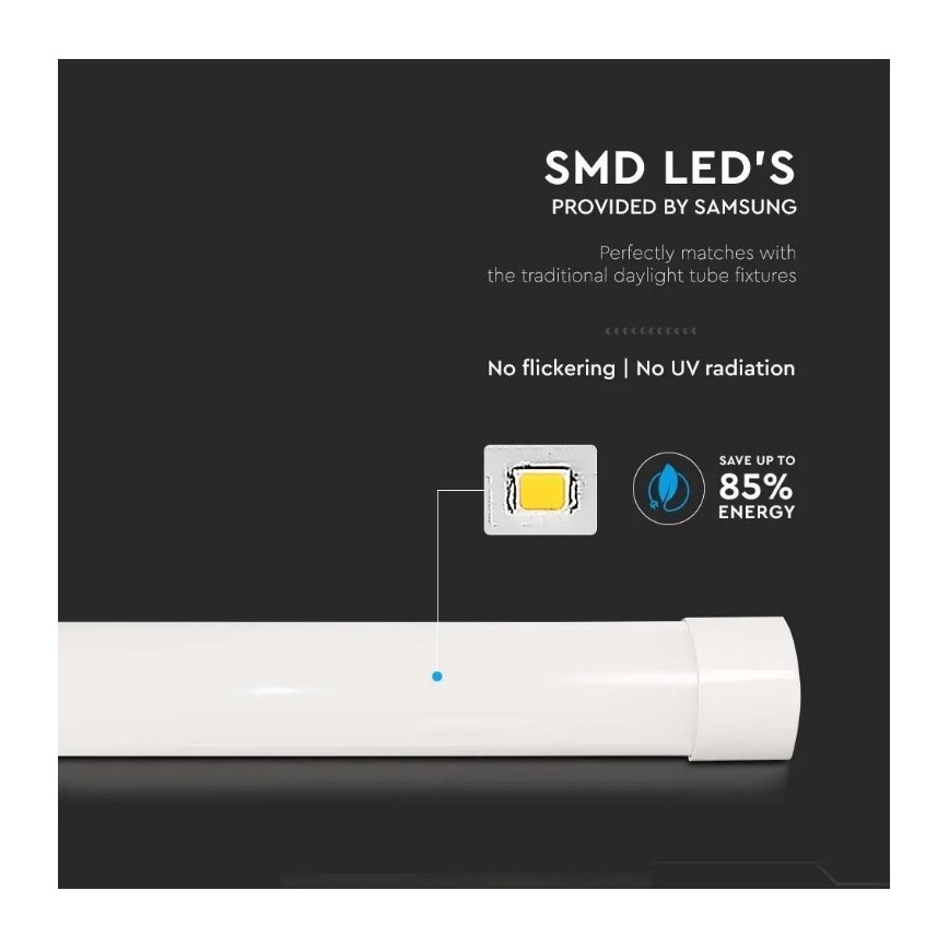 LED Zářivkové svítidlo SAMSUNG CHIP LED/50W/230V 4000K 150 cm