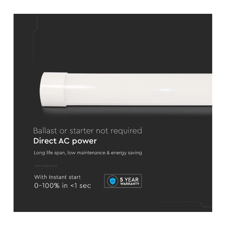 LED Zářivkové svítidlo SAMSUNG CHIP LED/50W/230V 4000K 150 cm