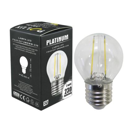 LED Žárovka 1xE27/2,5W/230V 3000K