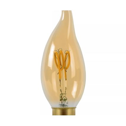 LED Žárovka AMBER E14/3W/230V 2200K - Lucide 49036/03/62