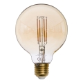 LED Žárovka AMBER G95 E27/6,5W/230V 3200K