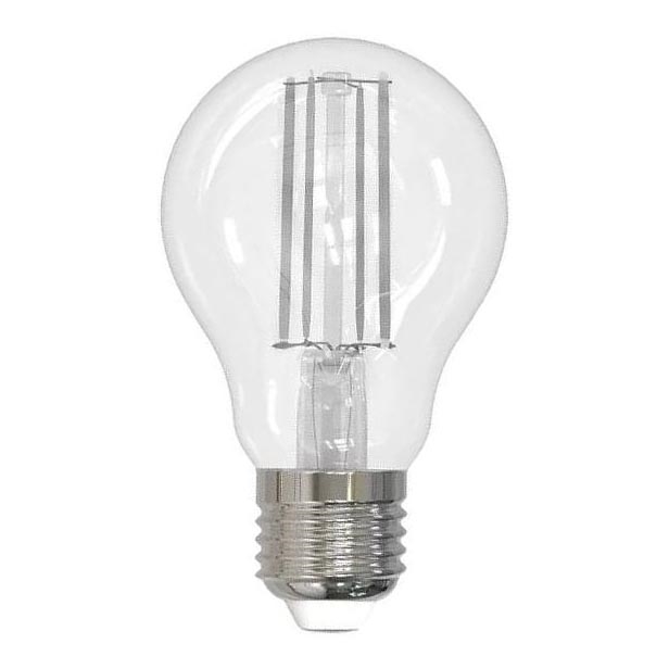 LED Žárovka BÍLÝ FILAMENT A60 E27/9W/230V 4000K