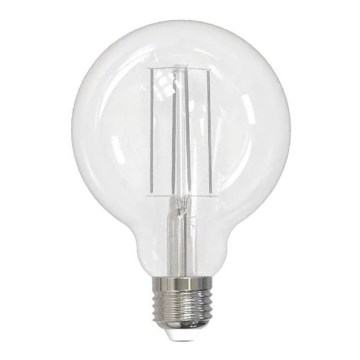 LED Žárovka BÍLÝ FILAMENT G95 E27/13W/230V 4000K